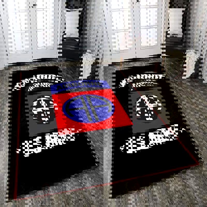 82Nd Airborne Us Army Rug