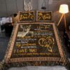 Couple Deer Bedding Set His Doe Her Buck Never Forget That I Love You