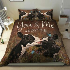 Cow Couple Bedding Set You And Me We Got This
