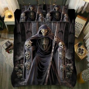 Holy Death Skull Bedding Set