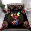 Mandala Dragon Bedding Set