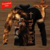 Personalized Christian Jesus 3D All Over Hoodie The Lion King