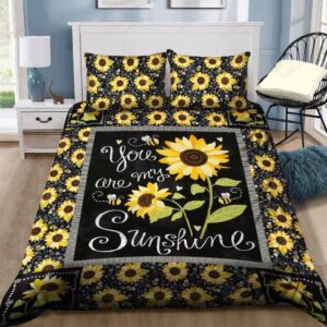 Sunflower Bedding Set You Are My Sunshine