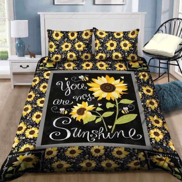 Sunflower Bedding Set You Are My Sunshine